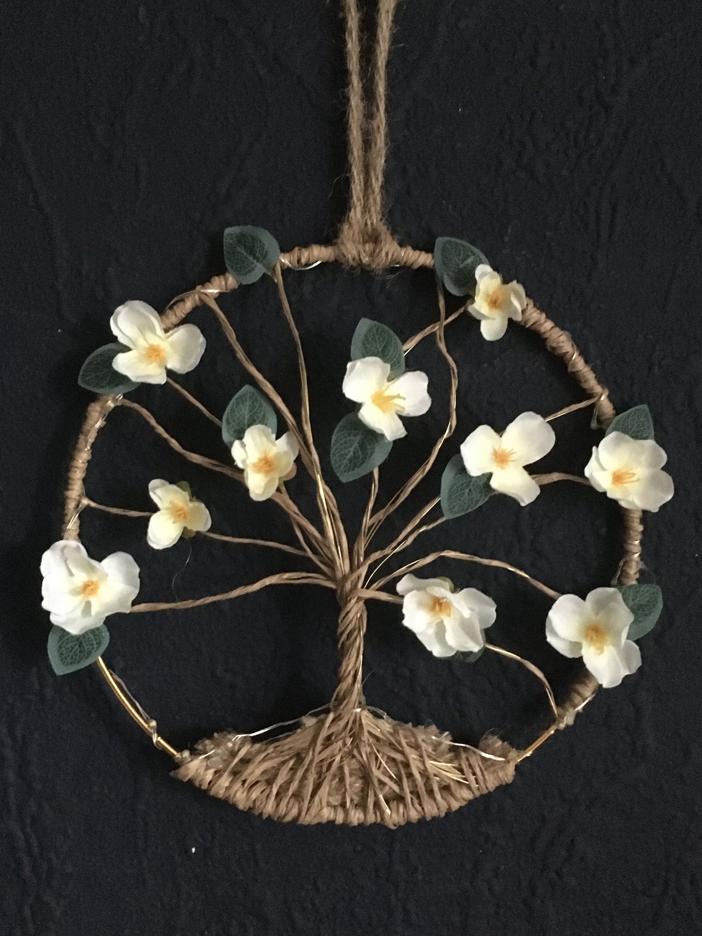 Handmade “Tree of Life” Wire Wreath