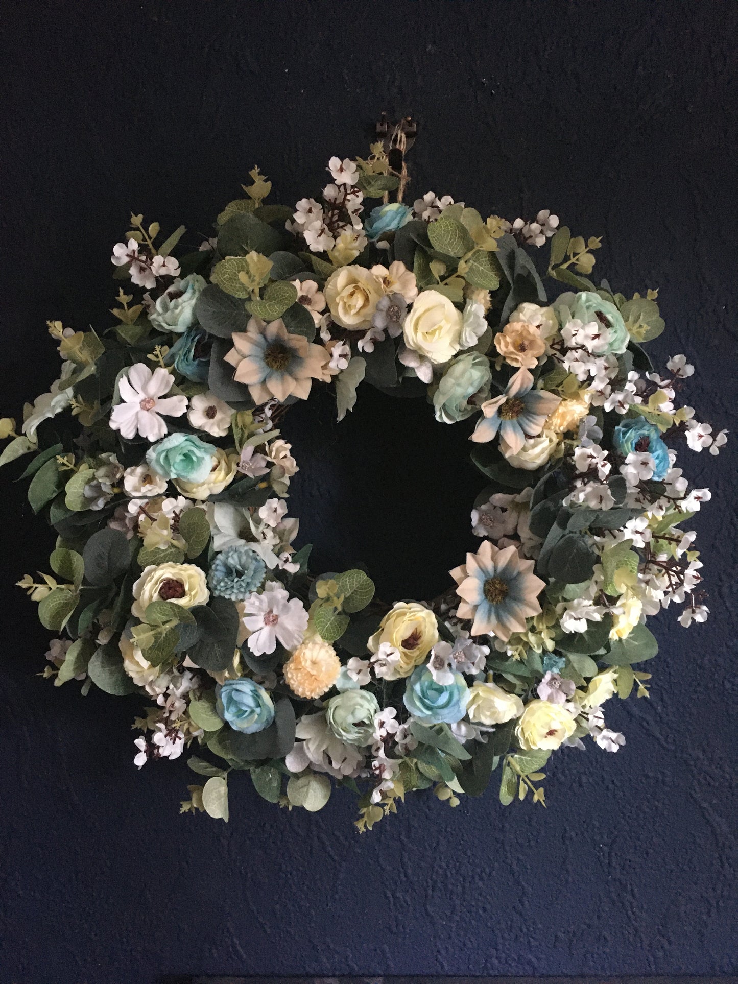 “Mademoiselle Sarcelle” Large Wreath