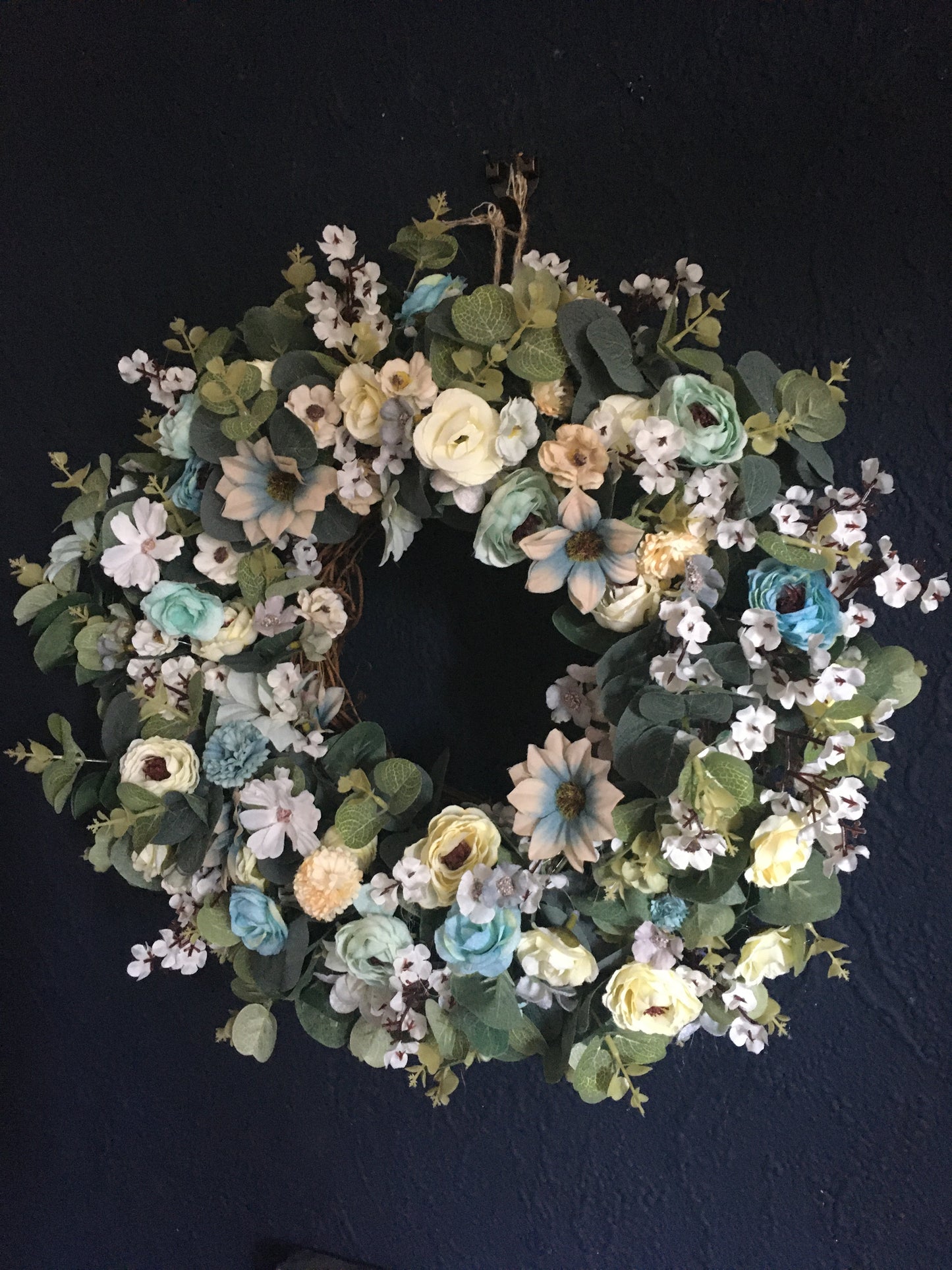 “Mademoiselle Sarcelle” Large Wreath